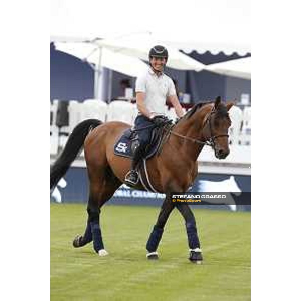 LGCT of Chantilly - Warm up - Lorenzo de Luca on Armitages Boy - Chantilly, - 13 July 2017 - ph.Stefano Grasso/LGCT