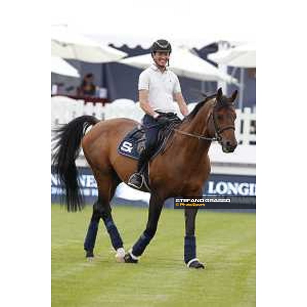 LGCT of Chantilly - Warm up - Lorenzo de Luca on Armitages Boy - Chantilly, - 13 July 2017 - ph.Stefano Grasso/LGCT
