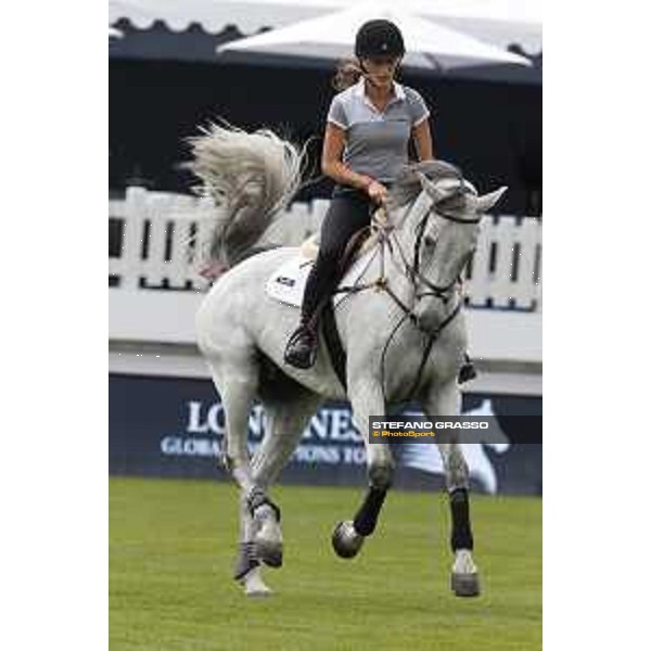 LGCT of Chantilly - Warm up - Jessica Springsteen on Cynar V. - Chantilly, - 13 July 2017 - ph.Stefano Grasso/LGCT