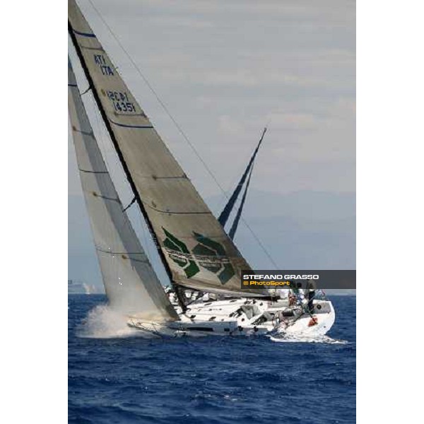 Capri - Rolex IMS World 2004 Seawonder all\'incrocio con Bribon Ph. Andrea Carloni