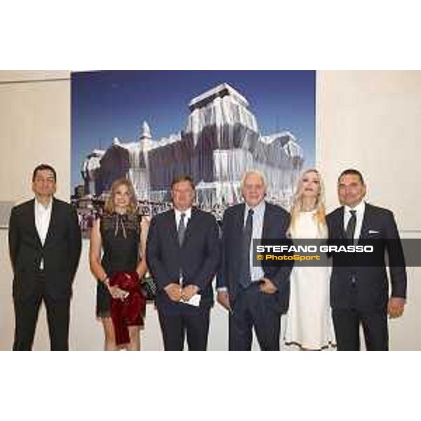 LGCT of Berlin - Welcome party at Reichstag - Jan Tops with his daughter Julia, , Lars and Tatjana Windhorst - Berlin, 27th july 2017 - ph.Stefano Grasso/LGCT