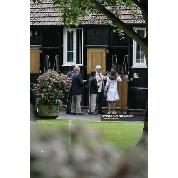 The Darley Stallion Parade - Giorgio Guglielmi, Arturo Brambilla and Guido Bezzera Newmarket, 13th july 2007 ph. Stefano Grasso