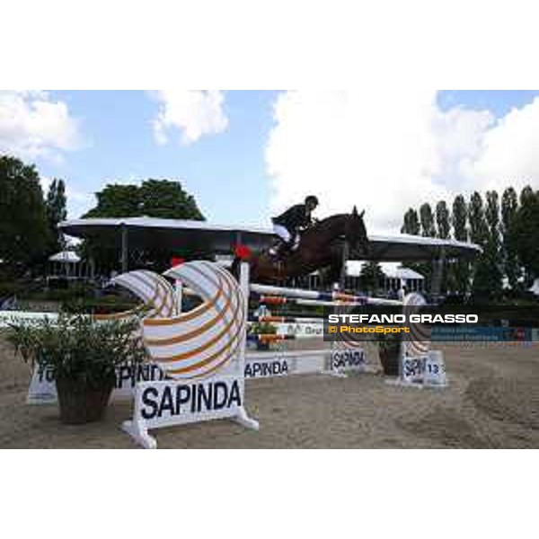 LGCT of Berlin - Class 2 - Piergiorgio Bucci on Ugano de Coquerie - Berlin, 28th july 2017 - ph.Stefano Grasso/LGCT
