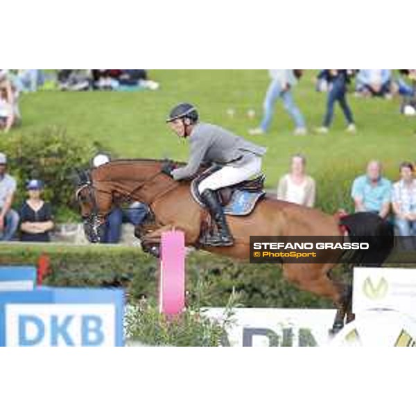 LGCT of Berlin - Class 2 - Ludger Beerbaum on Cool Down 7 - Berlin, 28th july 2017 - ph.Stefano Grasso/LGCT