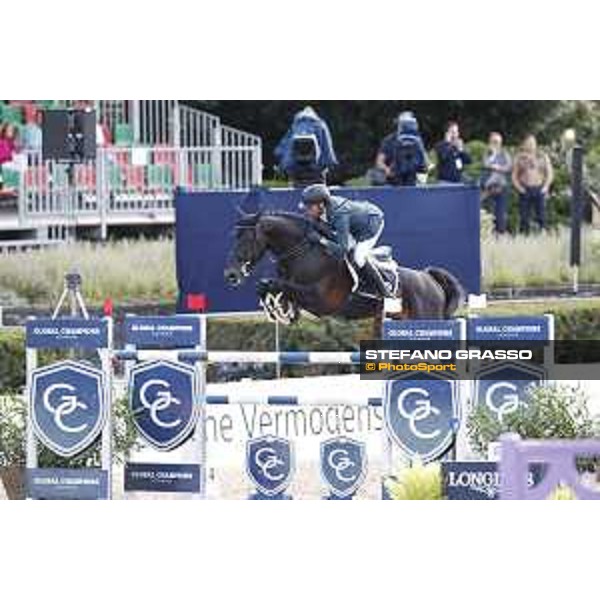 LGCT of Berlin - Class 2 - Simon Delestre on Chadino - Berlin, 28th july 2017 - ph.Stefano Grasso/LGCT