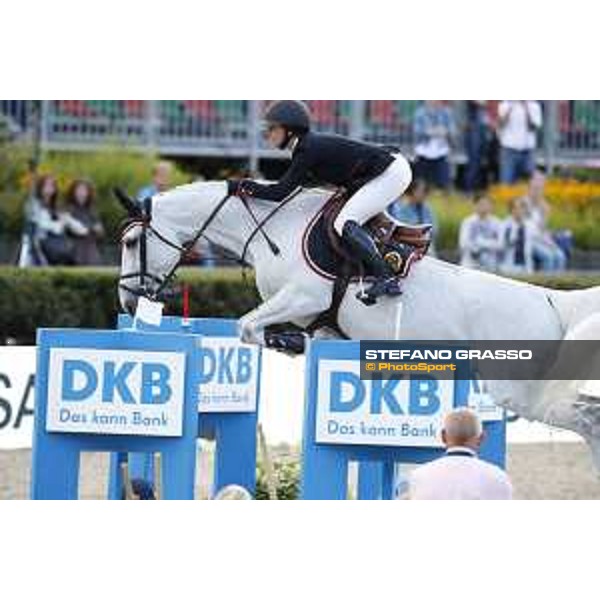 LGCT of Berlin - Class 2 - Georgina Bloomberg on Manodie II H - Berlin, 28th july 2017 - ph.Stefano Grasso/LGCT