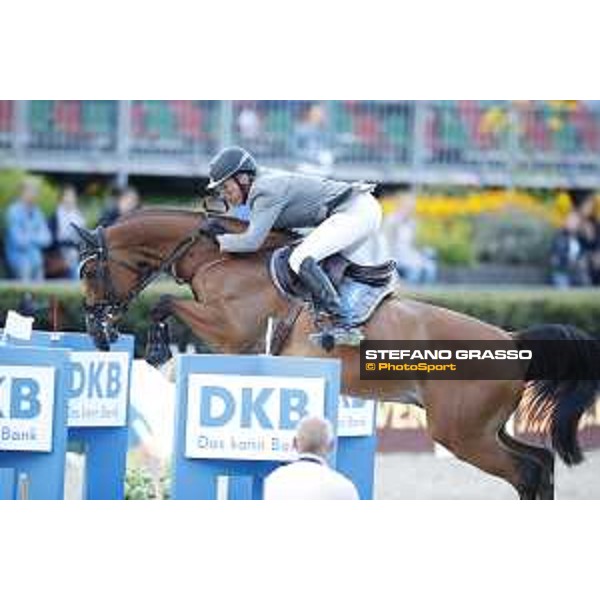 LGCT of Berlin - Class 2 - Ludger Beerbaum on Cool Down 7 - Berlin, 28th july 2017 - ph.Stefano Grasso/LGCT