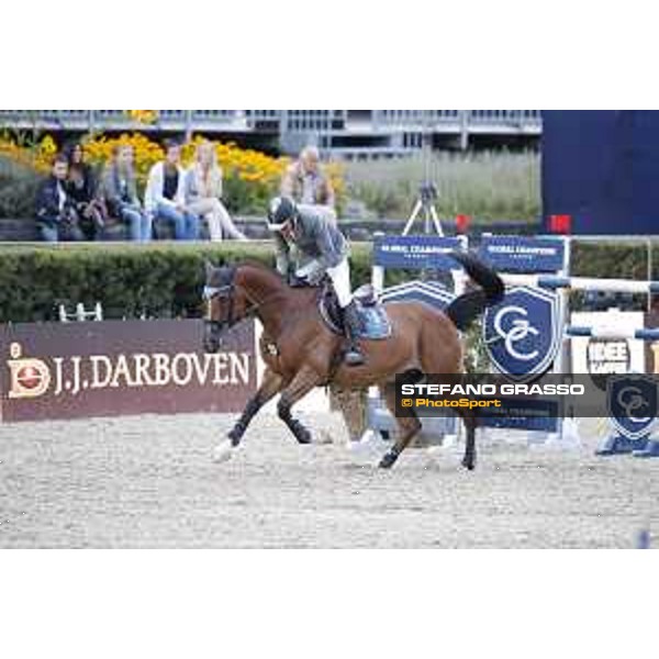 LGCT of Berlin - Class 2 - Ludger Beerbaum on Cool Down 7 - Berlin, 28th july 2017 - ph.Stefano Grasso/LGCT