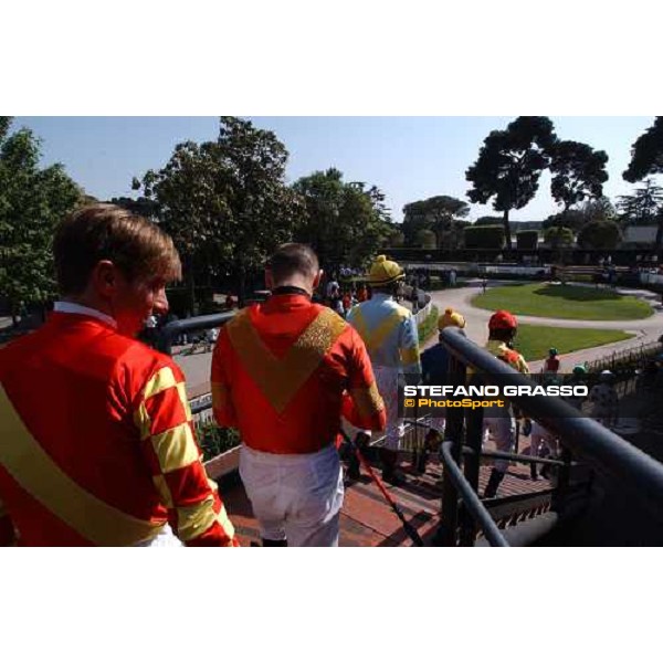 jockeys Rome Capannelle, Premio Parioli 2003 ph. Stefano Grasso