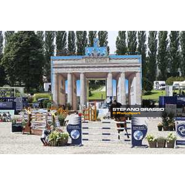 LGCT of Berlin - Class 1 - Lucy Davis on Caracho 14 - Berlin, 28th july 2017 - ph.Stefano Grasso/LGCT