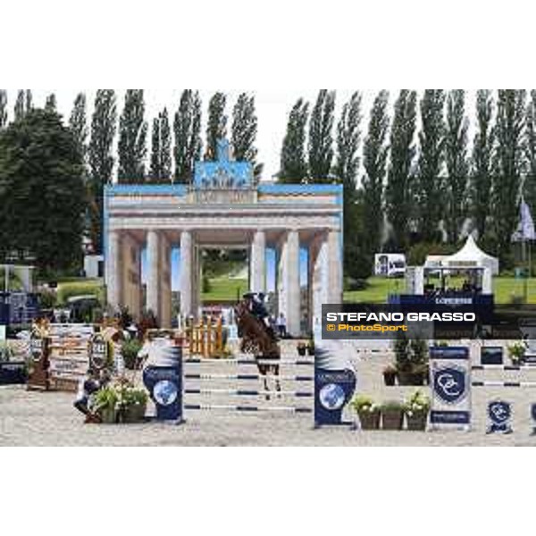 LGCT of Berlin - Class 1 - Simon Delestre on Hermes Ryan - Berlin, 28th july 2017 - ph.Stefano Grasso/LGCT