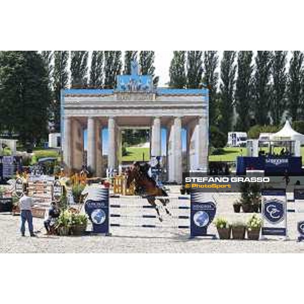 LGCT of Berlin - Class 1 - Emanuel Andrade on Reus de la Nutria - Berlin, 28th july 2017 - ph.Stefano Grasso/LGCT