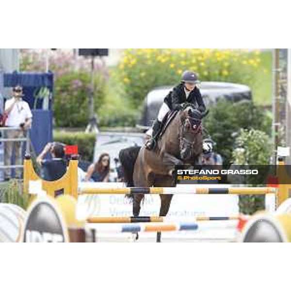 LGCT of Berlin - Class 1 - Georgina Bloomberg on Calista - Berlin, 28th july 2017 - ph.Stefano Grasso/LGCT