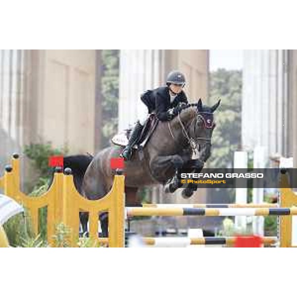 LGCT of Berlin - Class 1 - Georgina Bloomberg on Calista - Berlin, 28th july 2017 - ph.Stefano Grasso/LGCT