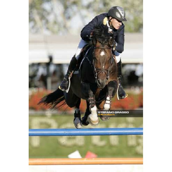 Gregory Wathelet on Ceasar wins Premio nr. 8 AAMS San Patrignano, 22th july 2007 ph. Stefano Grasso