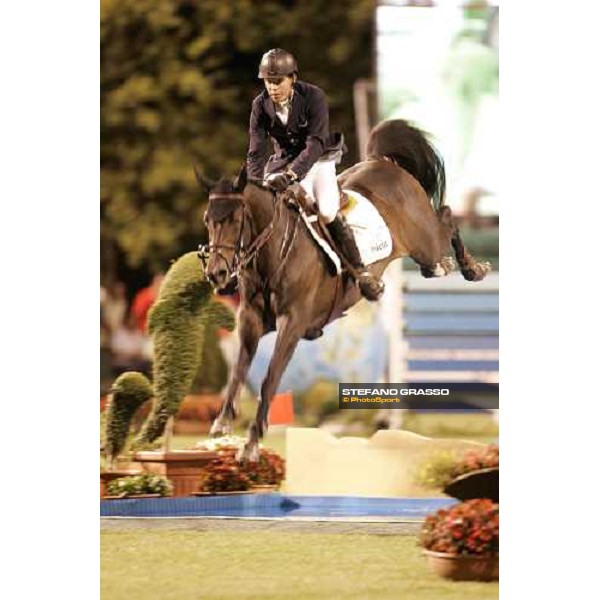 Markus Beerbaum on Herald during the 11¡ Csi Challenge Vincenzo Muccioli - Prix nr. 9 - Gruppo Poste Italiane San Patrignano, 22nd july 2007 ph. Stefano Grasso