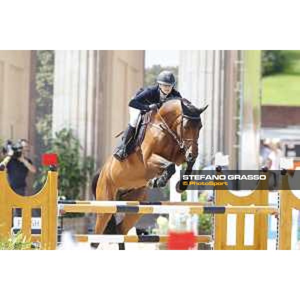 LGCT of Berlin - Class 1 - Lucy Davis on Caracho 14 - Berlin, 28th july 2017 - ph.Stefano Grasso/LGCT
