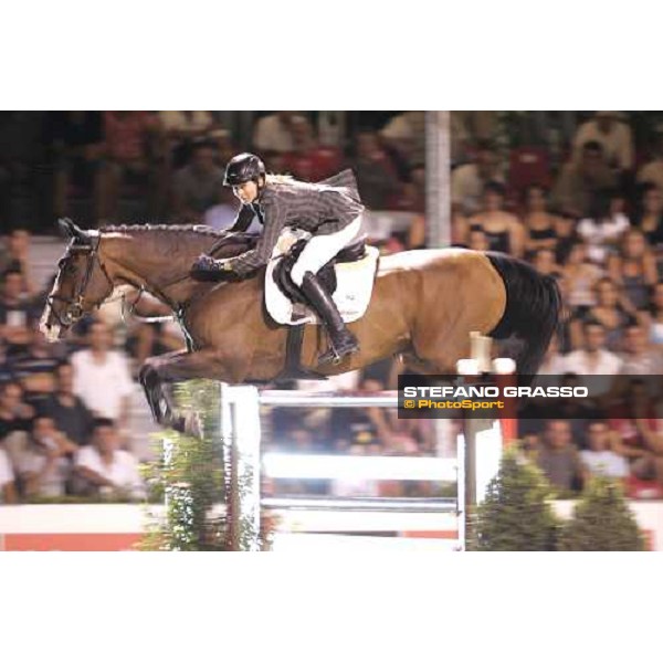 Christina Liebherr on LB No Mercy during the 11¡ Csi Challenge Vincenzo Muccioli - Prix nr. 9 - Gruppo Poste Italiane San Patrignano, 22nd july 2007 ph. Stefano Grasso