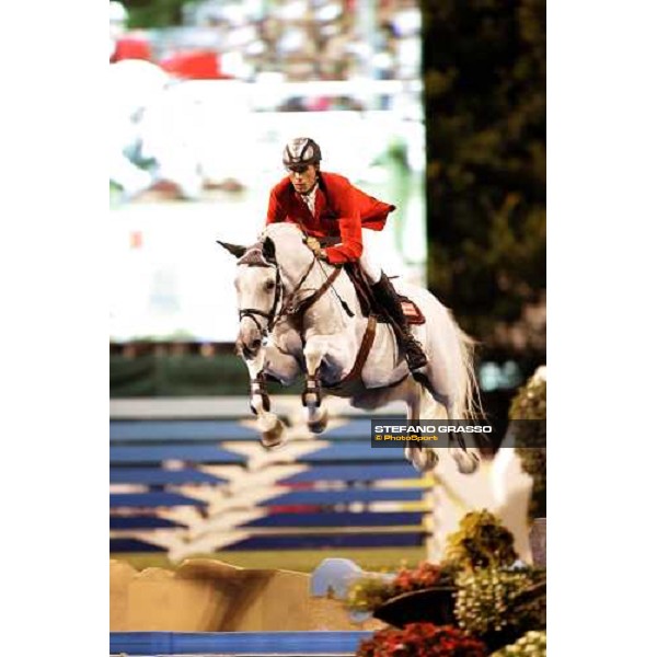 Christian Ahlmann on Coster winners of the 11¡ Csi Challenge Vincenzo Muccioli - Prix nr. 9 - Gruppo Poste Italiane San Patrignano, 22nd july 2007 ph. Stefano Grasso
