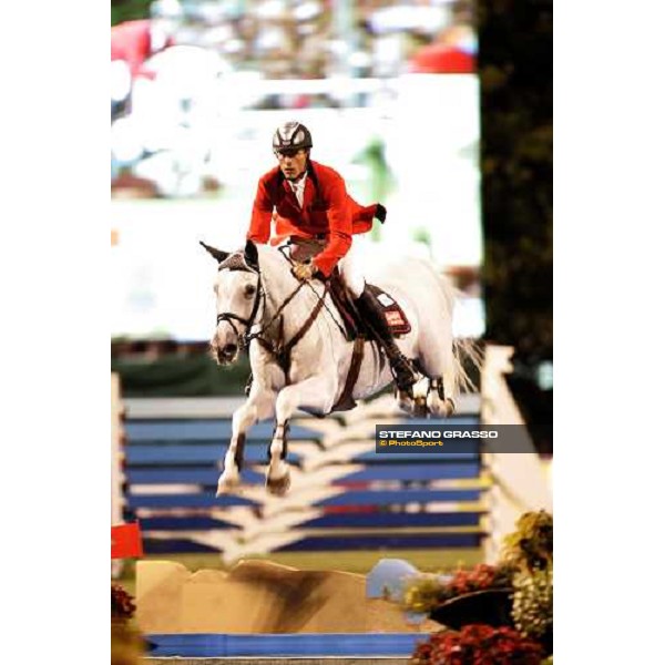 Christian Ahlmann on Coster winners of the 11¡ Csi Challenge Vincenzo Muccioli - Prix nr. 9 - Gruppo Poste Italiane San Patrignano, 22nd july 2007 ph. Stefano Grasso