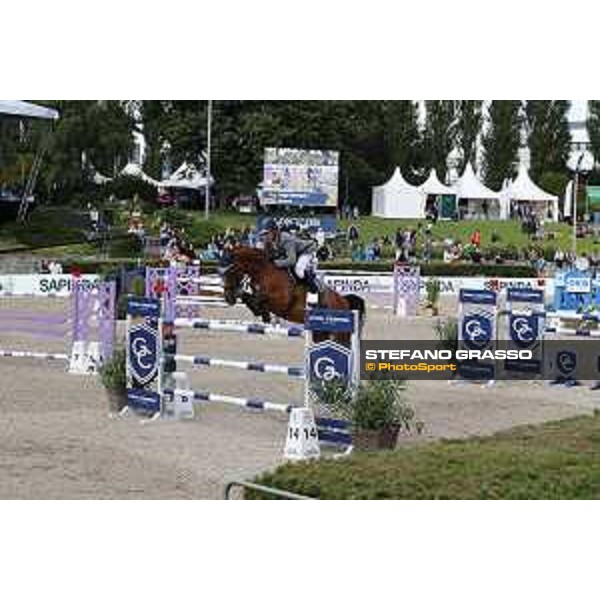 LGCT of Berlin - Class 2 - Ludger Beerbaum on Cool Down 7 - Berlin, 28th july 2017 - ph.Stefano Grasso/LGCT