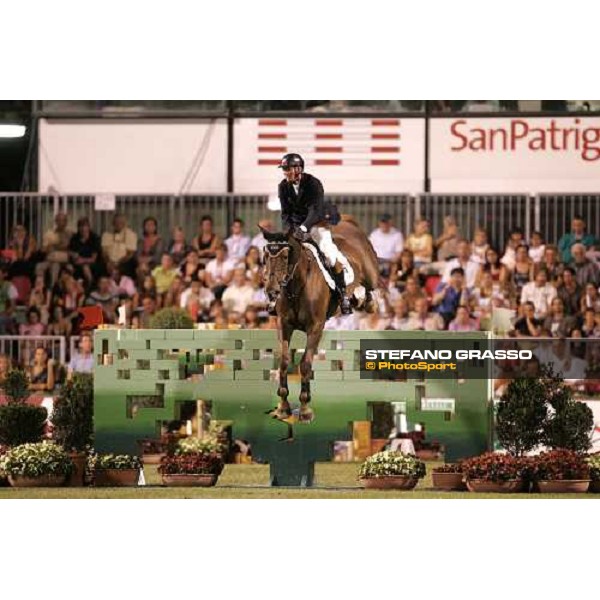 Jos Lansink on Al Kaheel Valentina during the 11¡ Csi Challenge Vincenzo Muccioli - Prix nr. 9 - Gruppo Poste Italiane San Patrignano, 22nd july 2007 ph. Stefano Grasso