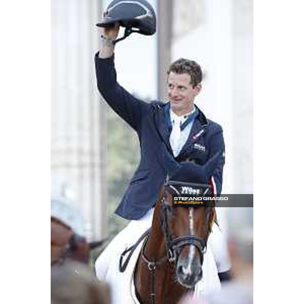LGCT of Berlin - Class 2 - Prize giving ceremony - Felix Hassmann on Balzaci wins the class - Berlin, 28th july 2017 - ph.Stefano Grasso/LGCT