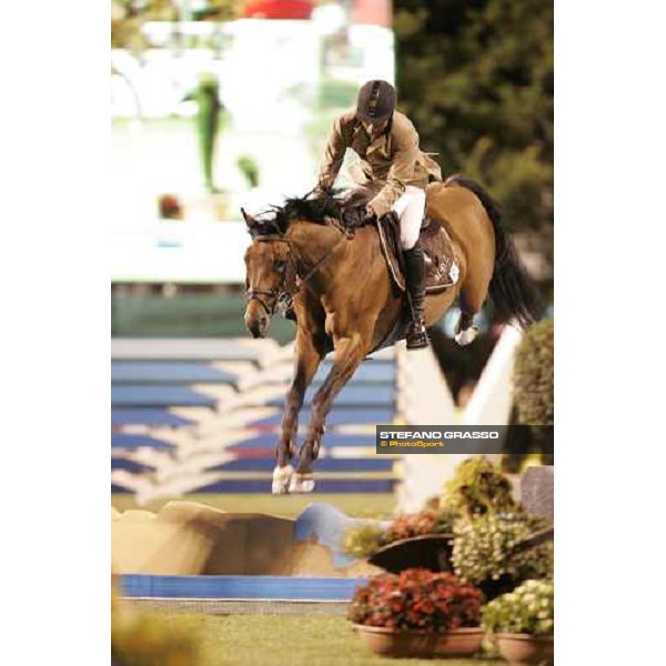 Piergiorgio Bucci on Da Zara Don Diego during the 11¡ Csi Challenge Vincenzo Muccioli - Prix nr. 9 - Gruppo Poste Italiane San Patrignano, 22nd july 2007 ph. Stefano Grasso