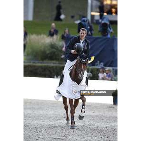LGCT of Berlin - Class 2 - Prize giving ceremony - Felix Hassmann on Balzaci wins the class - Berlin, 28th july 2017 - ph.Stefano Grasso/LGCT