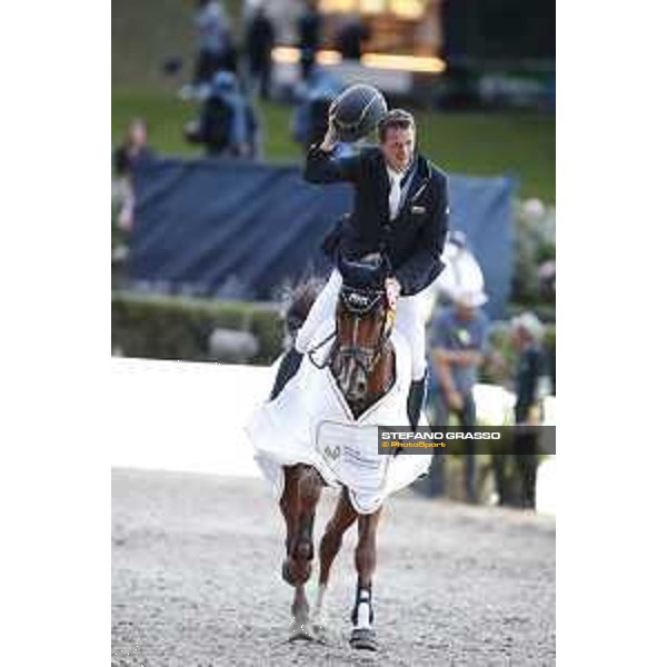 LGCT of Berlin - Class 2 - Prize giving ceremony - Felix Hassmann on Balzaci wins the class - Berlin, 28th july 2017 - ph.Stefano Grasso/LGCT