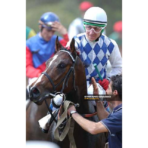 Maurizio Pasquale on Richter Rome Capannelle, Premio Parioli 2003 ph. Stefano Grasso
