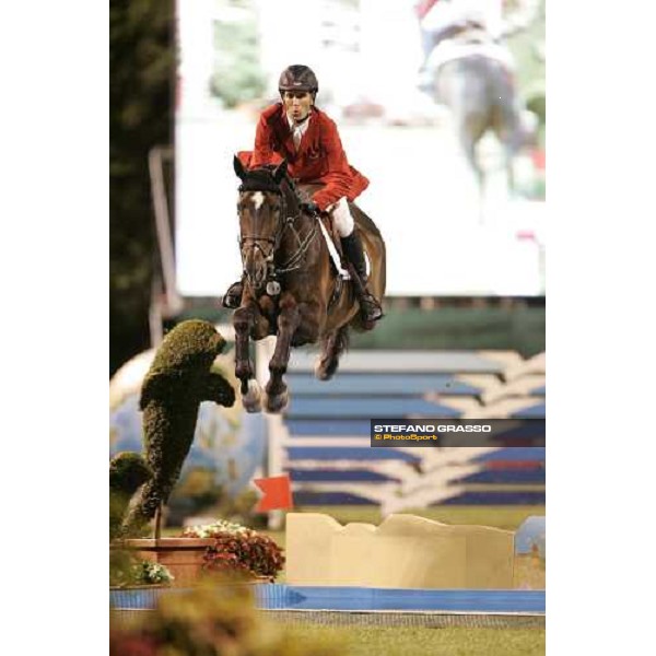 Ludger Beerbaum on Enorm during the 11¡ Csi Challenge Vincenzo Muccioli - Prix nr. 9 - Gruppo Poste Italiane San Patrignano, 22nd july 2007 ph. Stefano Grasso