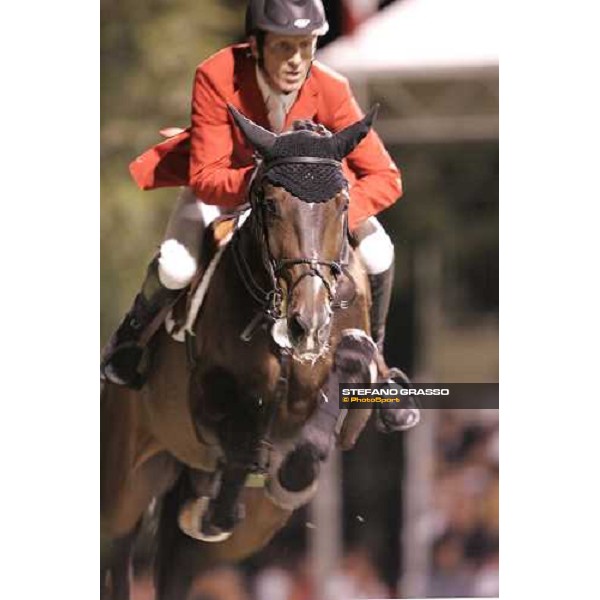 Ludger Beerbaum on Enorm during the 11¡ Csi Challenge Vincenzo Muccioli - Prix nr. 9 - Gruppo Poste Italiane San Patrignano, 22nd july 2007 ph. Stefano Grasso