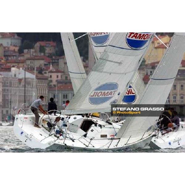 \'crossing at Fincantieri Cup last leg Triest oct. 11 2003-ph.Stefano Grasso\' 