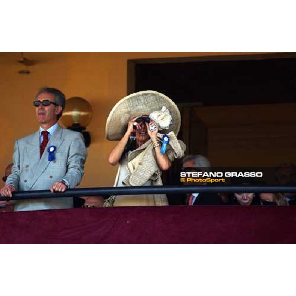 Vip enclosure Rome Capannelle, Derby Day 2003 ph. Stefano Grasso