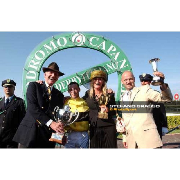 prize ceremony of 120° Derby Italiano Rome Capannelle, Derby Day 2003 ph. Stefano Grasso