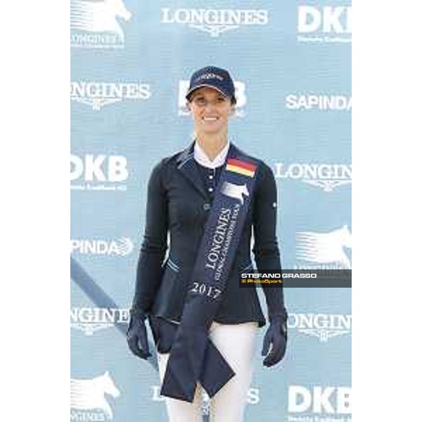 LGCT of Berlin - Prize giving ceremony - Simone Blum - Berlin, 29th july 2017 - ph.Stefano Grasso/LGCT