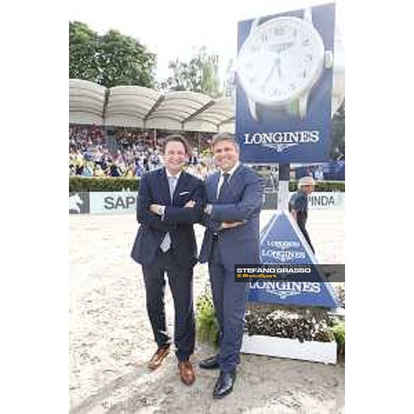 LGCT of Berlin - Prize giving ceremony - Juan Carlos Capelli and Rainer Eckert - Berlin, 29th july 2017 - ph.Stefano Grasso/LGCT