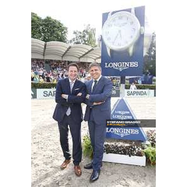 LGCT of Berlin - Prize giving ceremony - Juan Carlos Capelli and Rainer Eckert - Berlin, 29th july 2017 - ph.Stefano Grasso/LGCT