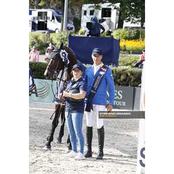 LGCT of Berlin - Prize giving ceremony - Christian Ahlmann and Codex One - Berlin, 29th july 2017 - ph.Stefano Grasso/LGCT