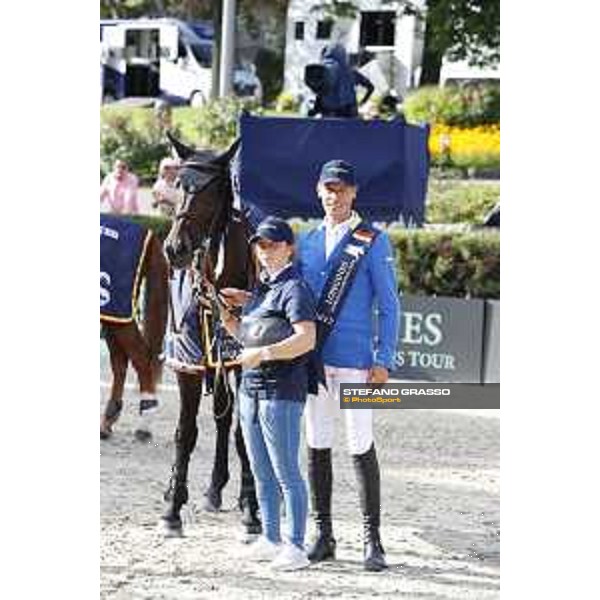LGCT of Berlin - Prize giving ceremony - Christian Ahlmann and Codex One - Berlin, 29th july 2017 - ph.Stefano Grasso/LGCT
