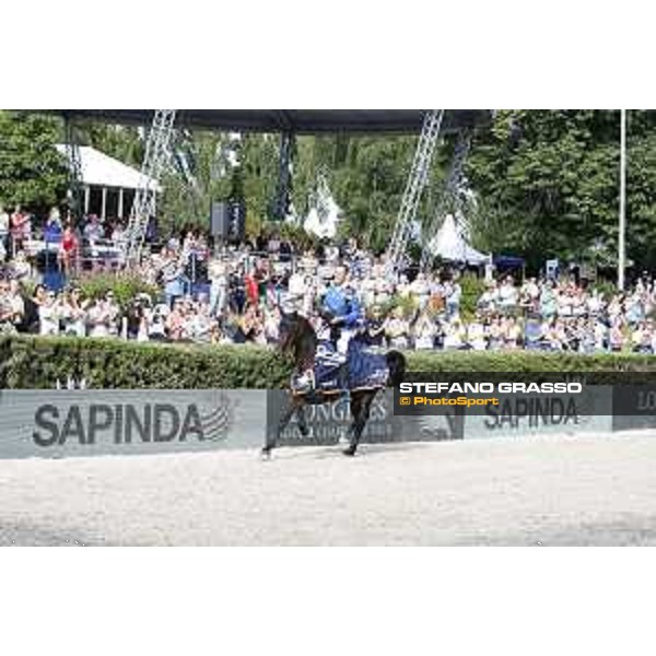 LGCT of Berlin - Grand Prix - Christian Ahlmann on Codex One parades after winning the LGCT Grand Prix of Berlin presented by Sapinda - Berlin, 29th july 2017 - ph.Stefano Grasso/LGCTLGCT of Berlin - Prize giving ceremony - Christian Ahlmann on Codex One parades after winning the LGCT Grand Prix of Berlin presented by Sapinda - Berlin, 29th july 2017 - ph.Stefano Grasso/LGCT