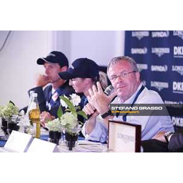 LGCT of Berlin - Press conference - Marco Danese, Leopold Van Asten and Simone Blum - Berlin, 29th july 2017 - ph.Stefano Grasso/LGCT