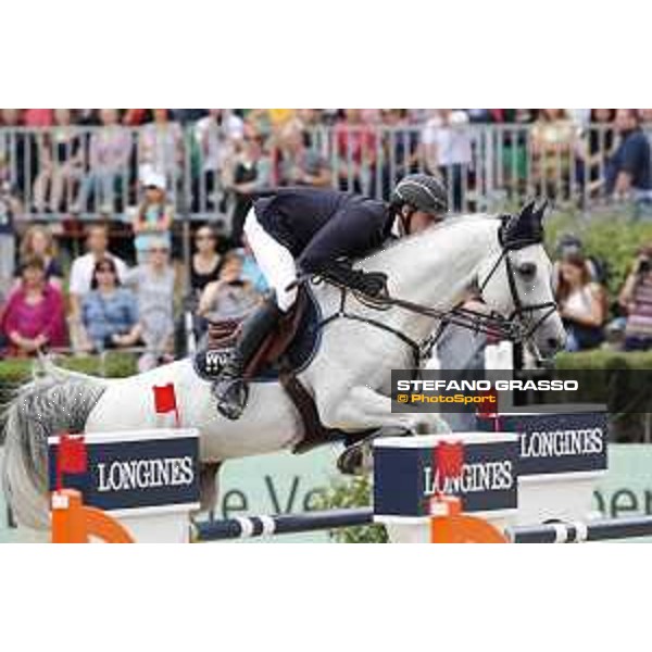 LGCT of Berlin - Class 3 - Felix Hassmann on Cayenne WZ - Berlin, 29th july 2017 - ph.Stefano Grasso/LGCT