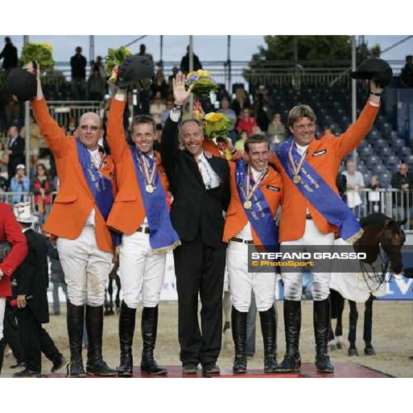 Netherlands team, European champion 2007 Mannheim, 17th august 2007 ph. Stefano Grasso