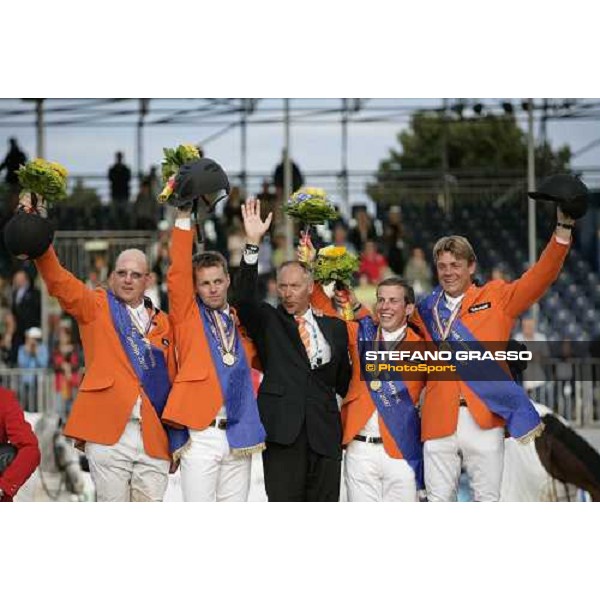 Netherlands team, European champion 2007 Mannheim, 17th august 2007 ph. Stefano Grasso