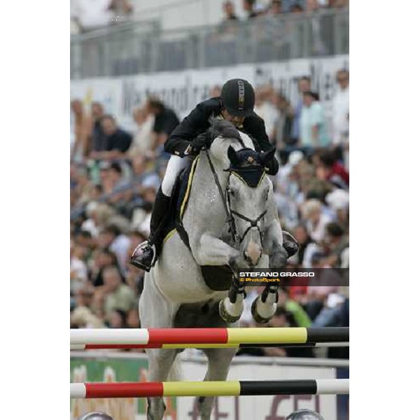 Piergiorgio Bucci on Da Zara Porto Rico during the team competition Mannheim, 17th august 2007 ph. Stefano Grasso