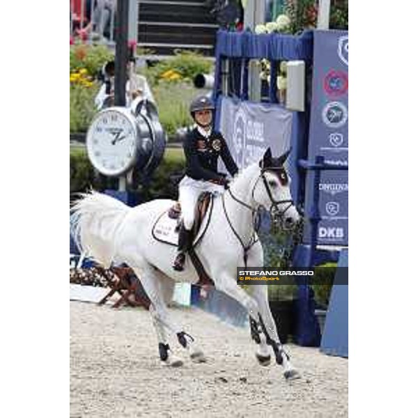LGCT of Berlin - Class 3 - Georgina Bloomberg on Manodie II H - Berlin, 29th july 2017 - ph.Stefano Grasso/LGCT