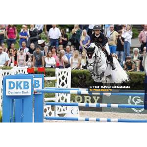 LGCT of Berlin - Class 3 - Georgina Bloomberg on Manodie II H - Berlin, 29th july 2017 - ph.Stefano Grasso/LGCT