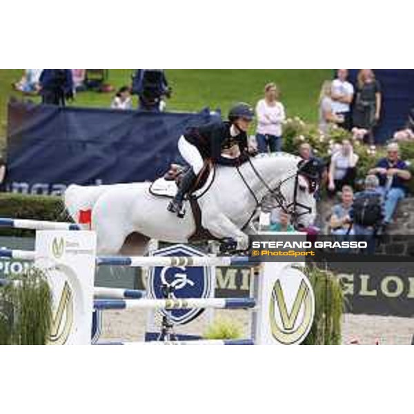 LGCT of Berlin - Class 3 - Georgina Bloomberg on Manodie II H - Berlin, 29th july 2017 - ph.Stefano Grasso/LGCT